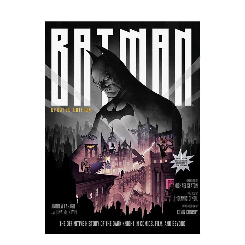 【预售】蝙蝠侠:黑暗骑士 漫画/电影/动画设定 Batman 原版英文艺术插画原画设定集图书