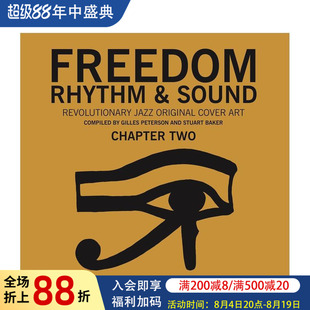 【现货】自由、节奏与声响：第二章 革命性爵士乐封面艺术 Freedom， Rhythm And Sound 原版英文生活综合图书书籍
