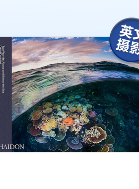 【现货】两个世界:海面上和海下 Two Worlds:Above and Below the Sea 英文原版水下摄影作品集艺术画册书籍摄影师David Doubilet