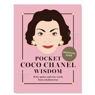 Pocket Coco 品牌原版 图书外版 进口书籍Hardie Enlarged 口袋里 Chanel 售 英文时尚 Wisdom 智慧：可可·香奈儿 预 Edition