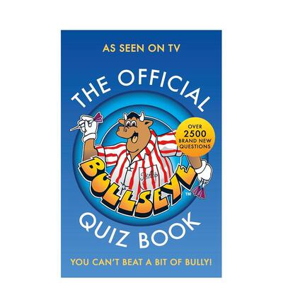【预售】靶心竞猜大全 官方2025竞猜书 The Bullseye Quiz Book 原版英文生活综合图书