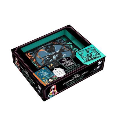 【预售】圣诞夜惊魂：官方烘焙食谱礼品套装 Tim Burton's the Nightmare Before Christmas 原版英文餐饮生活美食图书