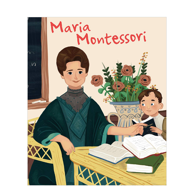 【预售】Maria Montessori（Genius）天才玛丽亚·蒙特梭利英文儿童艺术启蒙原版进口图书书籍