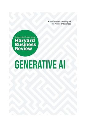【预售】生成式人工智能：《哈佛商业评论》见解 Generative Ai 原版英文社会科学