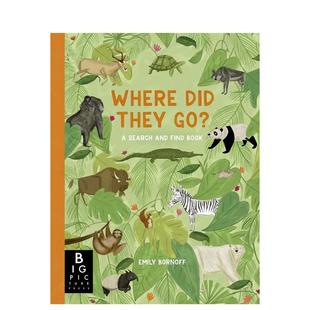 Where Did They 原版 它们去向何方？ Go? 英文儿童绘本图书 现货