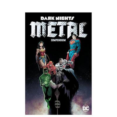 【预售】DC漫画 黑暗之夜：金属大典集 Dark Nights: Metal Compendium 英文漫画书原版进口美漫漫画图书籍