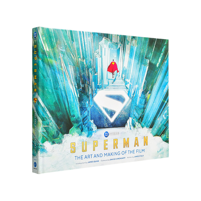 【预售】超人:电影艺术与制作全纪录 Superman 原版英文艺术插画原画设定集 DC 设定集图书书籍