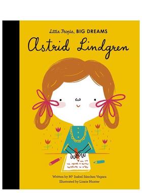 【现货】【小人物，大梦想】阿斯特丽德·林格伦 【Little People， Big Dreams】Astrid Lindgren 原版英文儿童绘本图书书籍