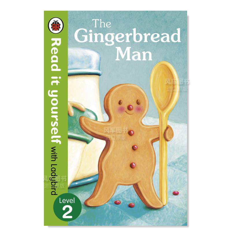 【预 售】姜饼人 【read it yourself with ladybird】the