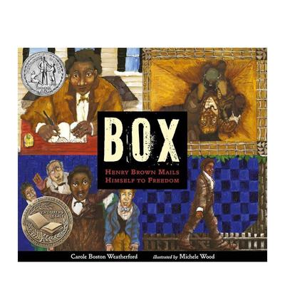 【现货】信箱：为了自由寄出自己的亨利·布朗 BOX: Henry Brown Mails Himself to Freedom 原版英文青少年读物图书