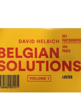 【预售】比利时方案（苐一卷） Belgian Solutions Vol 1 原版英文摄影作品集图书