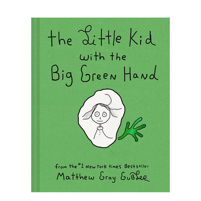 【现货】拥有绿手的小孩 The Little Kid with the Big Green Hand 原版英文儿童漫画