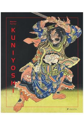 【预售】歌川国芳 Kuniyoshi 原版英文艺术画册画集图书