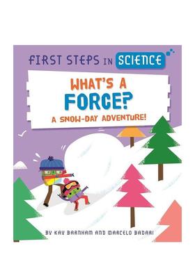 【预售】科学第一步：什么是力什么是力 First Steps in Science:What's a Force 英文原版儿童知识科普百科绘本10-12岁英语图书