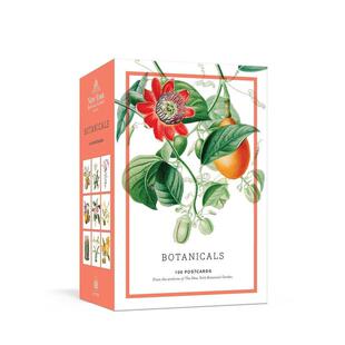 【现货】植物学:100张来自纽约植物园档案的明信片 Botanicals: 100 Postcards from the Archives of the New York 英文原版图书