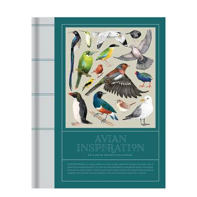【现货】鸟类灵感：自然艺术插画 avian Inspiration art and Design Inspired by Birds 原版英文艺术插画原画设定集图书