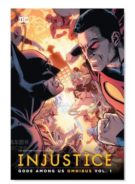 【现货】DC漫画 不义联盟:人间之神全集1 Injustice: Gods Among Us Omnibus Vol. 1 英文原版漫画书原装进口图书籍 Tom Taylor