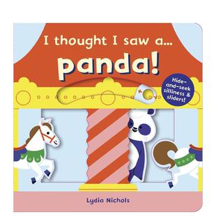 【现货】我想我看到了一个…熊猫! I Thought I Saw A... Panda! 原版英文儿童趣味 进口图书