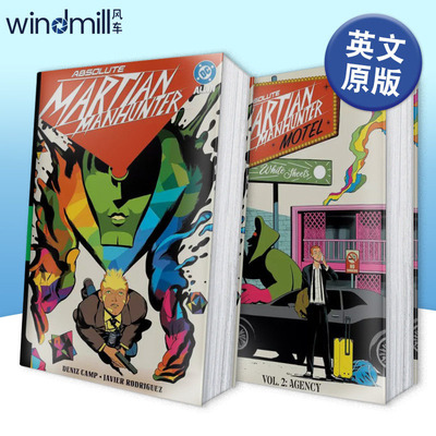 DC漫画 终极火星猎人卷1-2:火星视野/神秘组织(精装/平装) Absolute Martian Manhunter 1:Martian Vision 英文漫画原版进口美漫书
