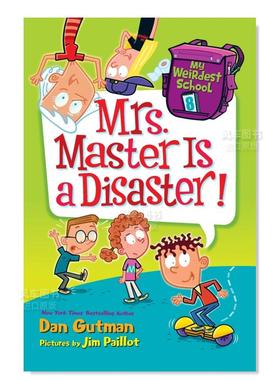 【现货】【最奇怪的学校】8:师父夫人真是一场灾难! My Weirdest School 8: Mrs. Master Is a Disaster!英文儿童原版图书外版进口