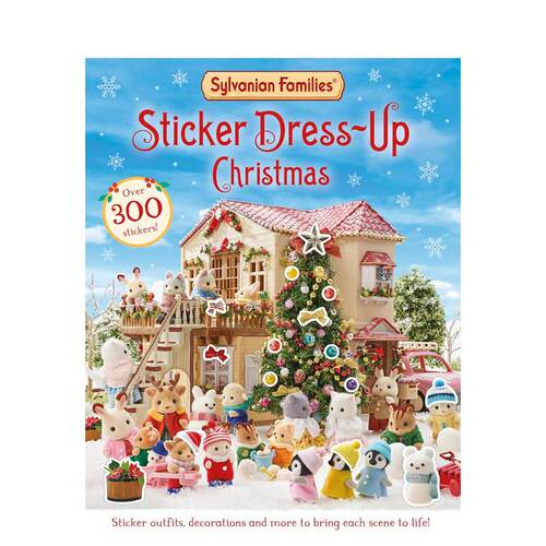 森贝儿家族:圣诞节装扮 贴纸书