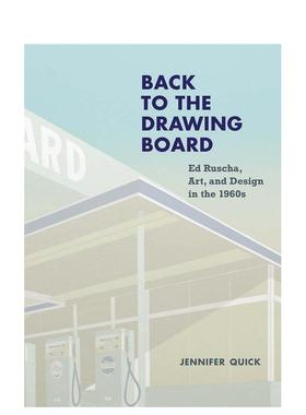 【现货】回到绘图板：埃德·拉斯查1960 年代的艺术与设计 Back to the Drawing Board 原版英文艺术画册画集进口图书