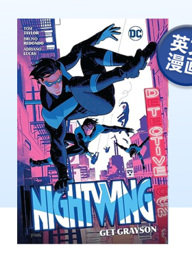 【现货】DC漫画 【2023艾斯纳奖最佳在连载】夜翼 卷2：抓住格雷森 Nightwing Vol.2: Get Grayson 英文漫画书原版进口美漫图书籍