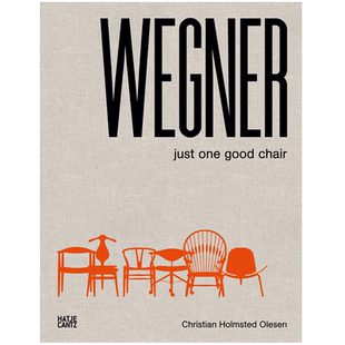 【预售】ans J. Wegner Just One Good Chair 汉斯瓦格纳 名椅经典设计书 英文原版家具设计书籍进口