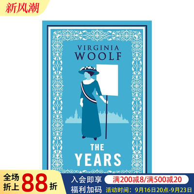 【预售】【伍尔芙经典长青】岁月 【Evergreens】The Years 原版英文文学小说