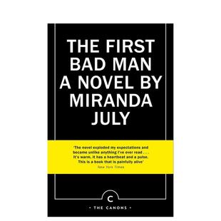 小说书籍外版 July 米兰达·裘丽 Bad Man First 第一个坏人 The 文学图书进口英语读物Miranda 英文原版 预售