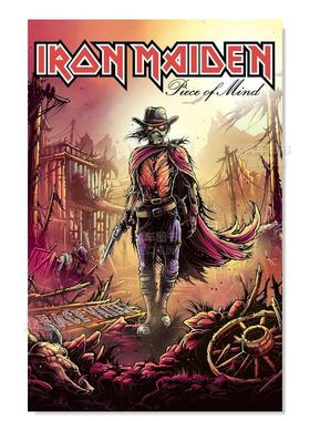 【现货】铁娘子乐队:思维碎片 Iron Maiden: Piece of Mind英文漫画原版图书外版进口书籍Bruce Dickinson, Rod Smallwood
