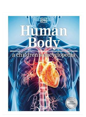 【预售】DK儿童人体百科全书(新版) Human Body A Children's Encyclopedia 英文原版儿童知识科普百科绘本3-6岁进口英语启蒙图书