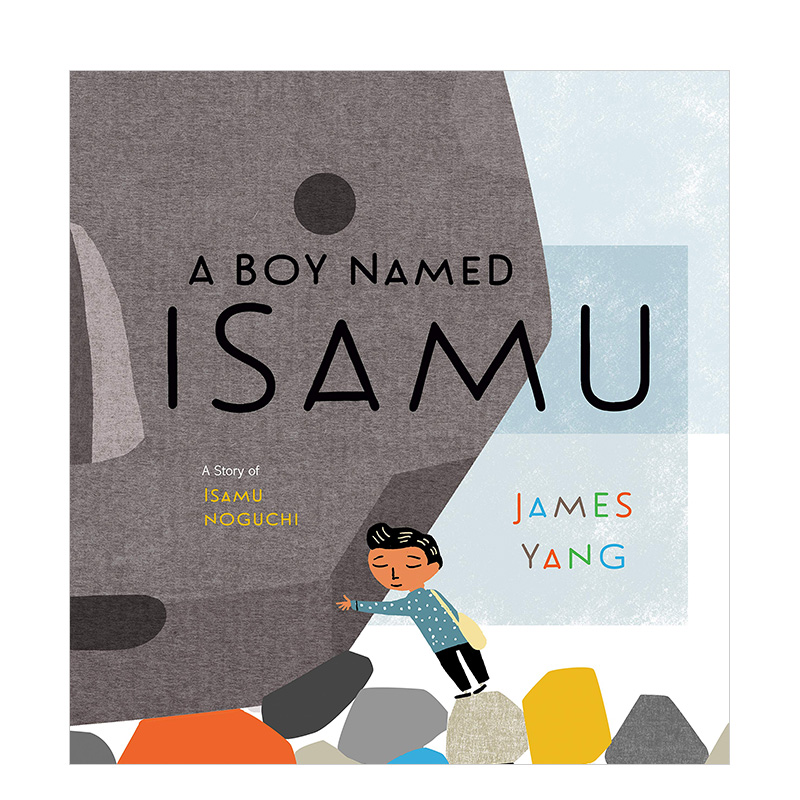 【预售】叫伊萨姆的男孩A Boy Named Isamu 3-6岁儿童想象力锻炼启蒙绘画绘本 艺术家培养 英文原版书籍进口