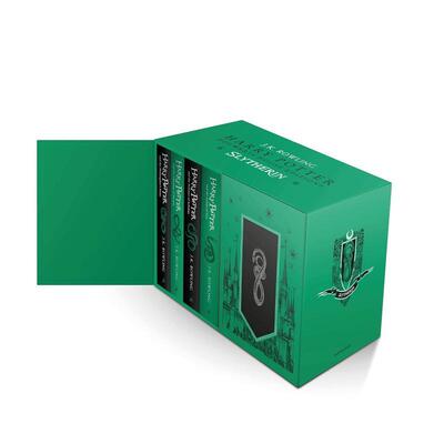 【预售】【哈利波特】斯莱特林学院版 平装7本套装 【Harry Potter】Slytherin Ho 原版英文儿童章节书图书
