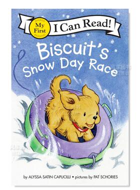 【现货】饼干的雪天Rac Biscuit’s Snow Day Rac英文儿童绘本原版图书进口书籍Capucilli, Alyssa Satin