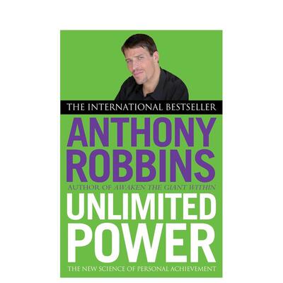 【预售】吸引力法则大师Tony Robbins 无限力量 Unlimited Power 原版英文商业行销图书书籍