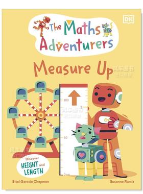 【预售】【数学冒险家】测量：高度与长度 【The Maths Adventurers】Measure Up英文儿童绘本原版图书外版进口书籍 Gorasia Chap