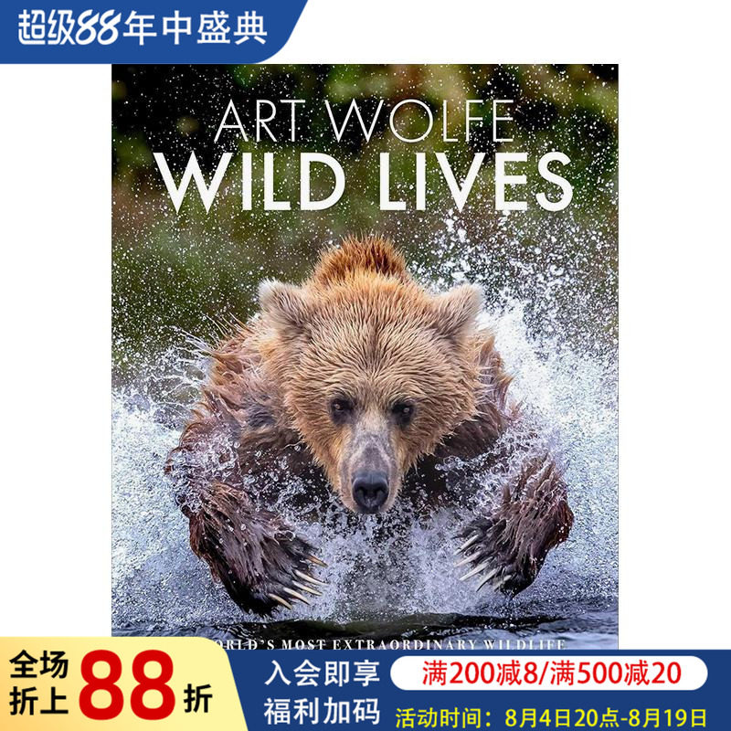 【预售】奇特的野生动物 Wild Lives: The World's Most Extraordinary Wildlife 原版英文摄影自然景观图书