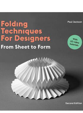 【现货】折纸技术2 Folding Techniques for Designers Second Edition 原版英文手工制作图书