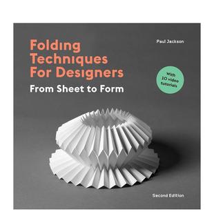 【现货】折纸技术2 Folding Techniques for Designers Second Edition 原版英文手工制作图书