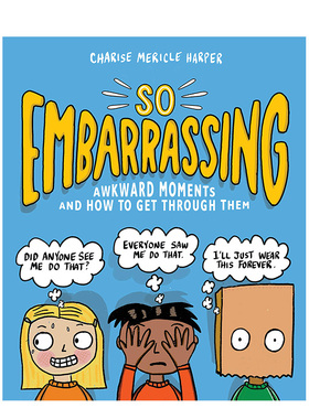 【现货】So Embarrassing如此尴尬:尴尬时刻以及如何度过 儿童趣味幽默漫画绘本书籍进口原版