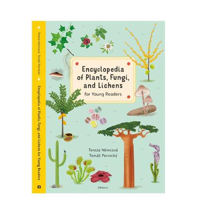 【现货】植物、真菌和地衣百科全书 Encyclopedia of Plants,Fungi and Lichens 英文原版儿童知识科普百科绘本10-12岁英语图书