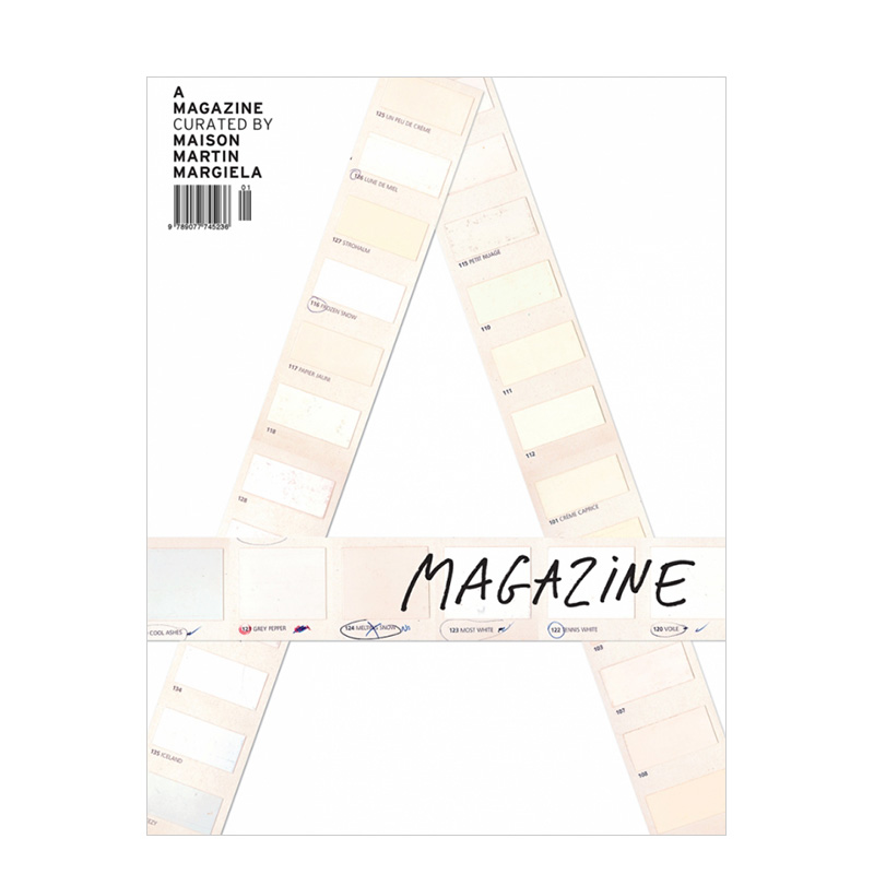 【现货】A magazine#1 A杂志创刊号特别复刻版马丁马吉拉amagazine原版时尚服装设计书籍杂志curated by Maison Martin Margiela