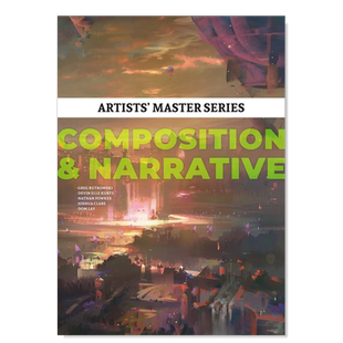 【现货】艺术家大师系列:构图与叙事 Artists' Master Series:Composition & Narrative 英文原版艺术设计理论3DTotal Publishing
