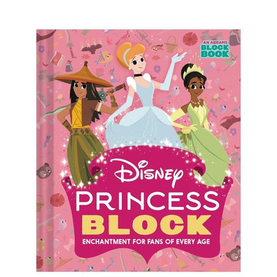 【现货】迪士尼公主书 【Block】Disney Princess Block 原版英文儿童绘本