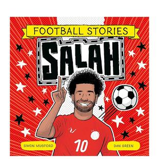 萨拉赫 Football 英文儿童绘本 预售 进口图书 原版 足球故事 Salah Stories
