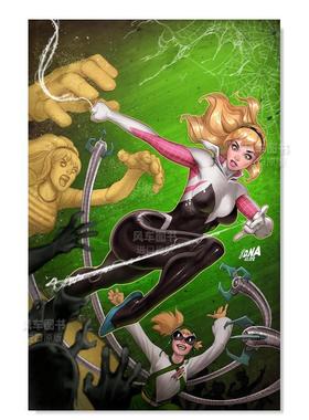 【现货】漫威漫画 蜘蛛格温:暗影克隆 Spider-Gwen:Shadow Clones 英文漫画书原版进口图书超级英雄系列美漫书籍幽灵蜘蛛章鱼博士
