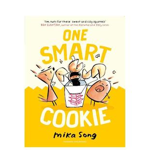 4：聪明 英文儿童漫画 原版 预售 诺玛和肚肚 One Norma 饼干 Cookie and Smart Belly