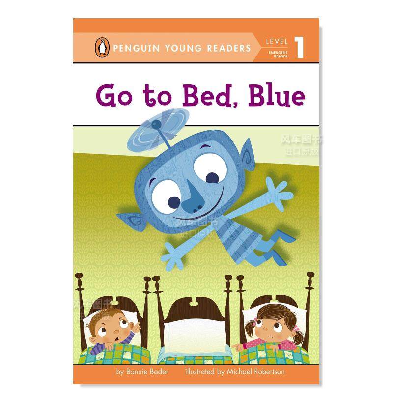 【现货】睡觉吧,蓝色 go to bed, blue 儿童绘本英文原版图书进口书籍