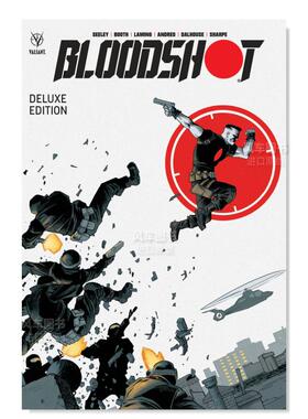 【现货】漫画 喋血战士豪华版 Bloodshot Deluxe Edition 英文漫画书原版进口美漫漫画书籍